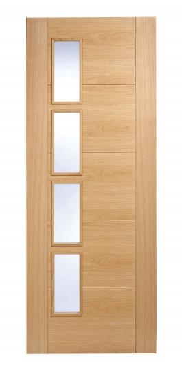 Contemporary Oak Door