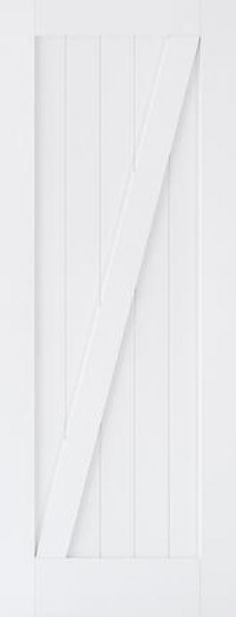 BARN PANEL WHITE PRIMED